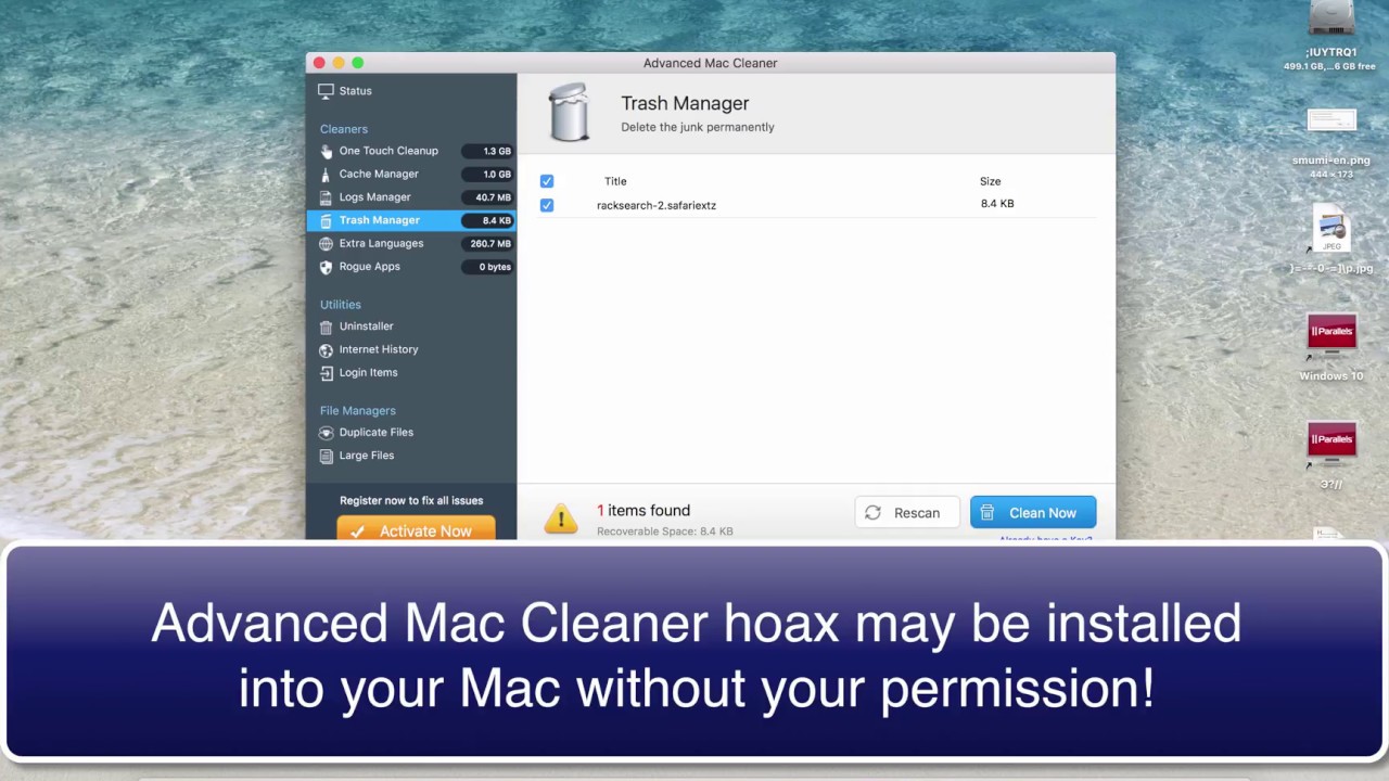 Mac cleaner virus 2018